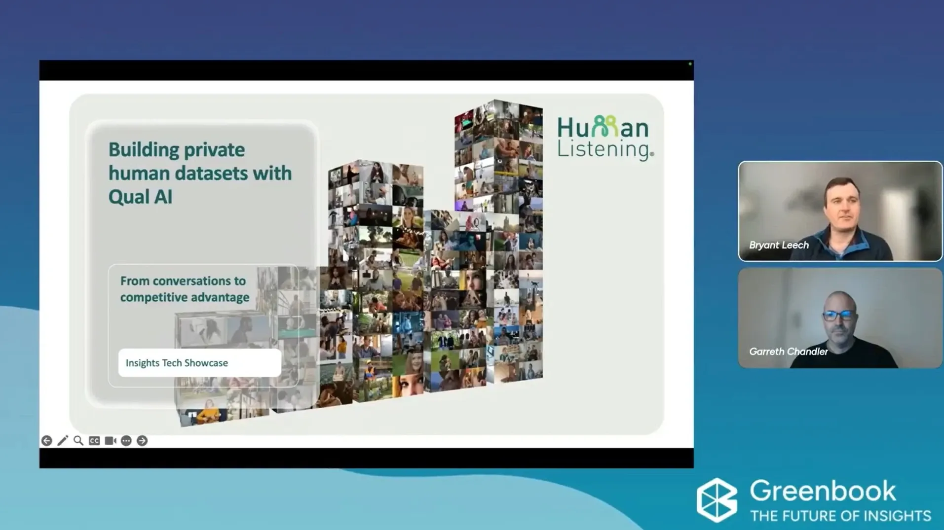 Greenbook Insights Tech Showcase: Building private human datasets with Qual AI [webinar]